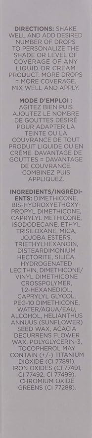 COVER FX Custom Cover Drops, Multi-Use Shade-Adjusting Liquid Deep 5