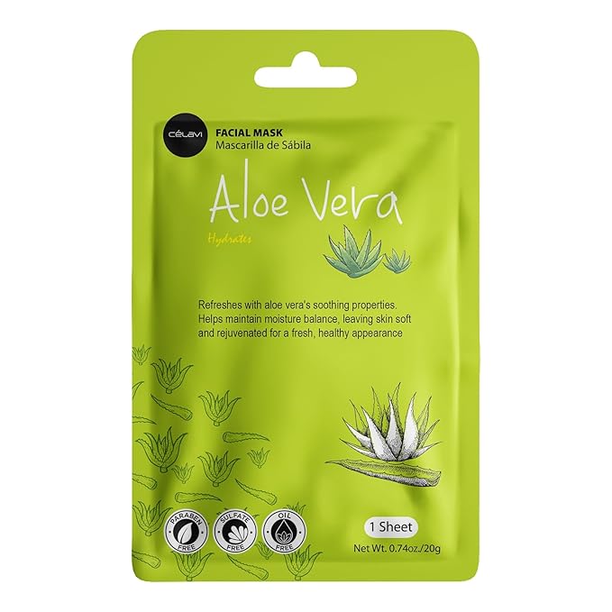 Celavi Essence Facial Face Mask 24 Sheets K-Beauty Skincare Korea Skin Care Moisturizing New D type