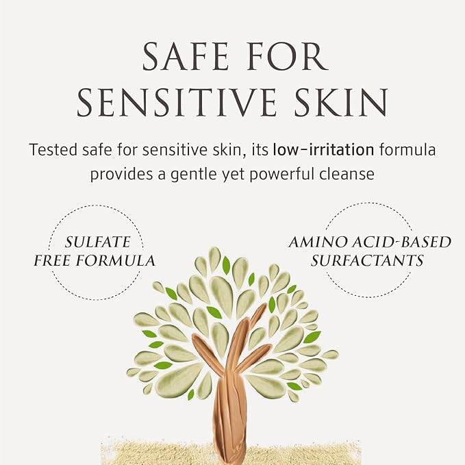 Whole Plant Effect Foam Cleanser (4.23 oz) - Gentle Creamy Matcha Foam Cleanser. Gently Removes and Cleanses. Hydrate and Soothe Skin.