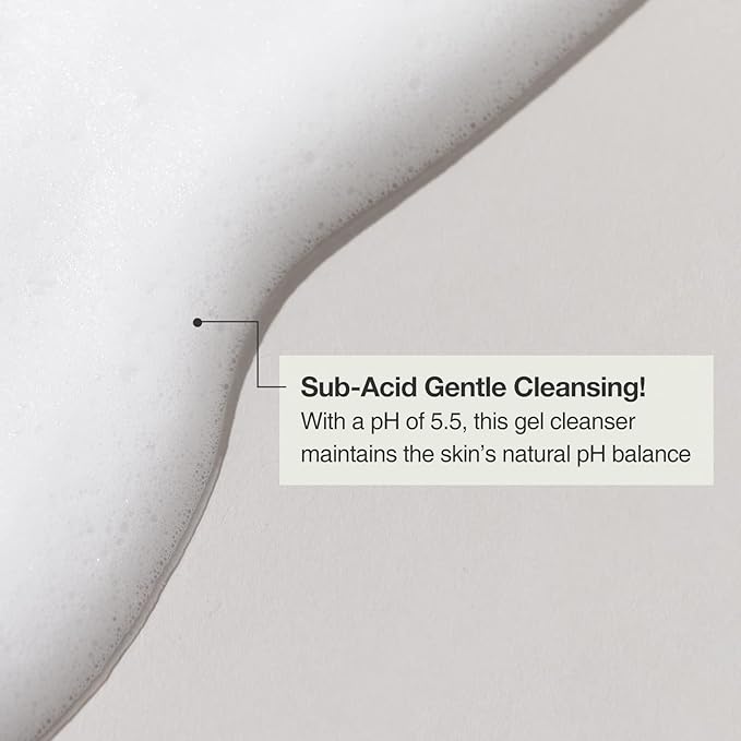 Purifying Foaming Wash 100ml / 3.38 fl.oz – pH 5.0 Low Acidic Gel Cleanser for Sensitive & Acne-Prone Skin, Gentle Face Wash with Anti-Inflammatory Botanic Extracts