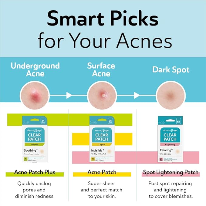 Large Pimple Patches for Nose Chin and Forehead Pores Breakout and Spot Treatment - Acne Patches for Face Hydrocolloid Acne Patches Zit Patches for Face Big Pimple Patches - 16 Patches XL