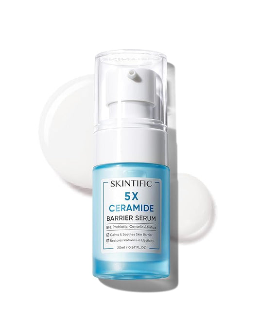5X Ceramide Barrier Repair Serum for Dry & Sensitive Skin Barrier Repair with Ceramide, Centella and Hyaluronic Acid