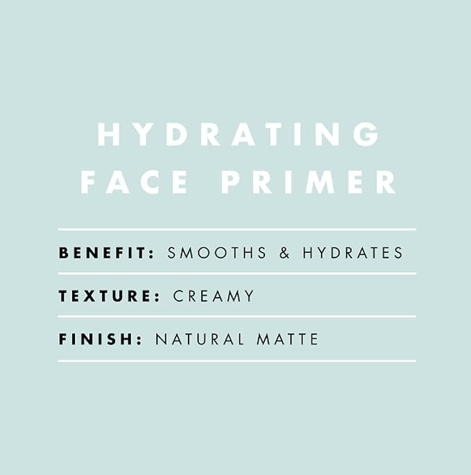 e.l.f., Hydrating Face Primer, Lightweight, Long Lasting, Creamy, Beige|0.68 Fl