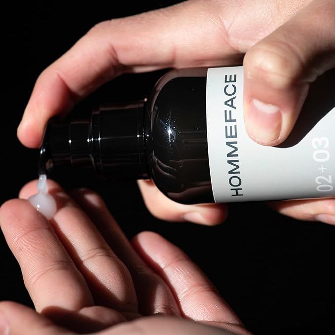 HOMMEFACE All-in-One Face Toner & Moisturizer for Men, 5.07 fl. oz., Lightweight, Alcohol-Free, After Shaving, for Dry, Combination & Oily Skin