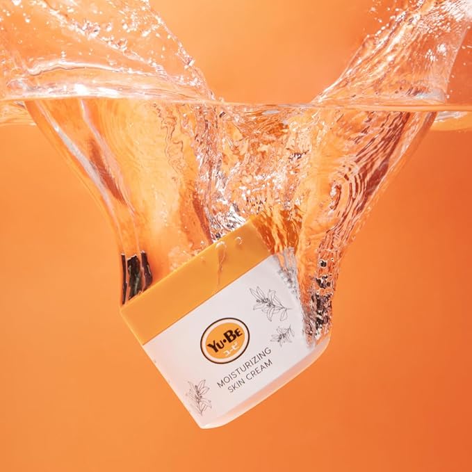 Yu-Be Moisturizing Skin Cream 4.4 Fl. Oz. Jar I Deeply Hydrating Non-Greasy Moisturizer for Dry Skin I Soothing Camphor Calms, Cools, & Relieves Skin I Vitamins Nourish, Repair & Rejuvenate