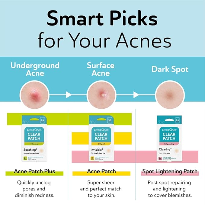 Large Pimple Patches for Face - Hydrocolloid Nose, Chin, and Forehead Acne Patches for Full Face Coverage - Big Acne Patches for Large Blemish - Day & Night Use (Intensive-XL/10 Dots)