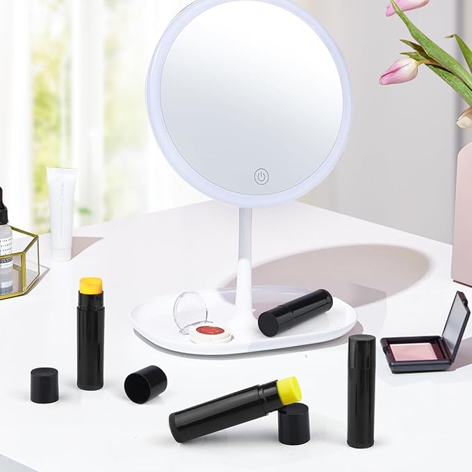 100 Pcs 5.5ml Bulk Empty Lip (black)