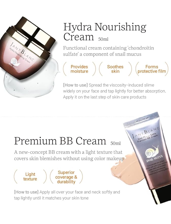 Jantblanc Snail -Mucus Skin Care Set