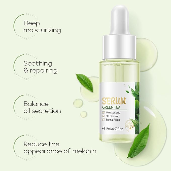 Skin Care Products Set, Green Tea