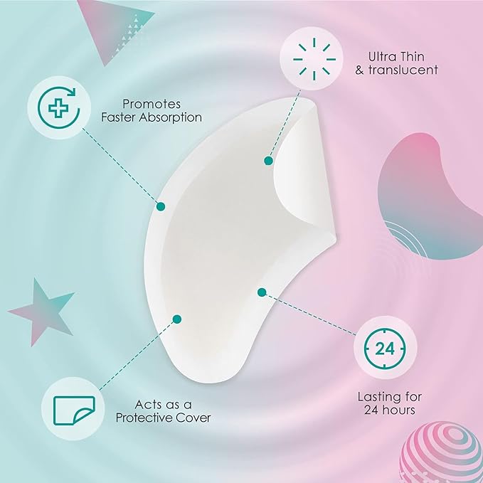 AUSLKA Pimple Patches for Face,Large Hydrocolloid Patches, Zit & Blemish, Large Spot Stickers for Chin, Cheeks, Body with Tea Tree & Calendula Oil, 18 Count