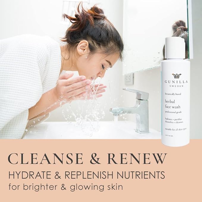 Gunilla Herbal Face Wash & Balancing Toner Bundle