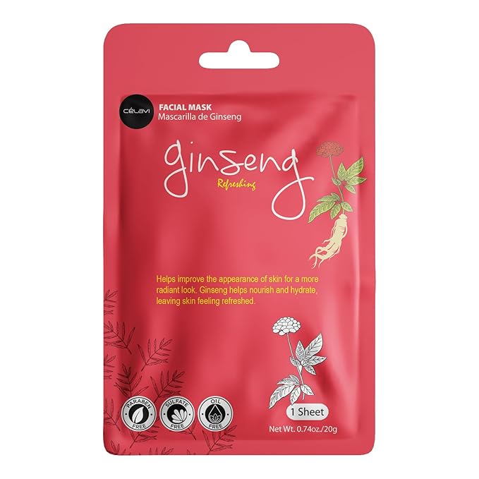 Celavi Essence Facial Face Mask 24 Sheets K-Beauty Skincare Korea Skin Care Moisturizing New D type