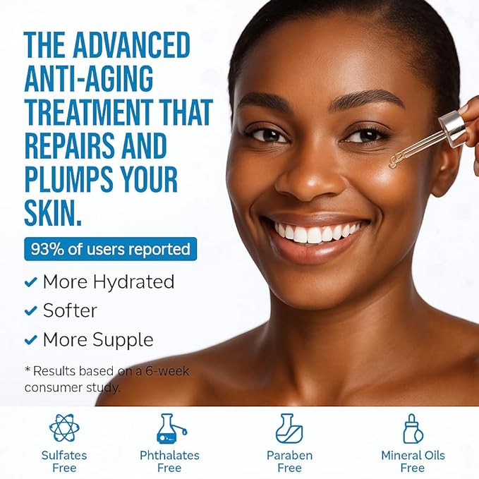 Advanced Age-Defying Serum, Triple Action for Age Spots, Sagging Skin, Fine Lines & Wrinkles, 1 fl oz