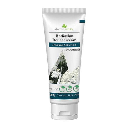 UltimateVitality Unscented Radiation Burn Relief Cream – Calendula Cream for Radiation Patients, Natural, Organic, Paraben, Pthalate Free - 6 ounces