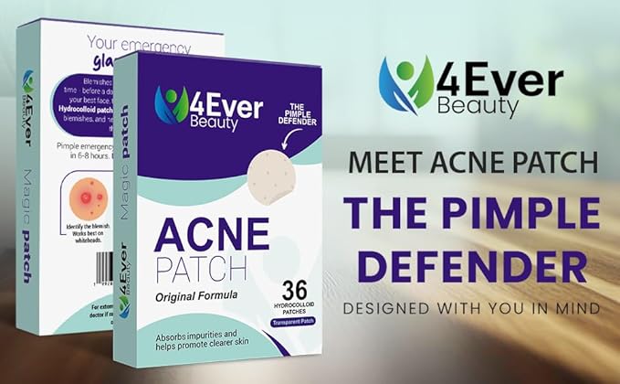 Pimple Patches for face and body | 36 Count (12mm), Invisible Hydrocolloid Acne patches – Face Stickers for Zits, dark spot , Blemishes, Pore strips, Forehead pimple patch , Invisible spot cover