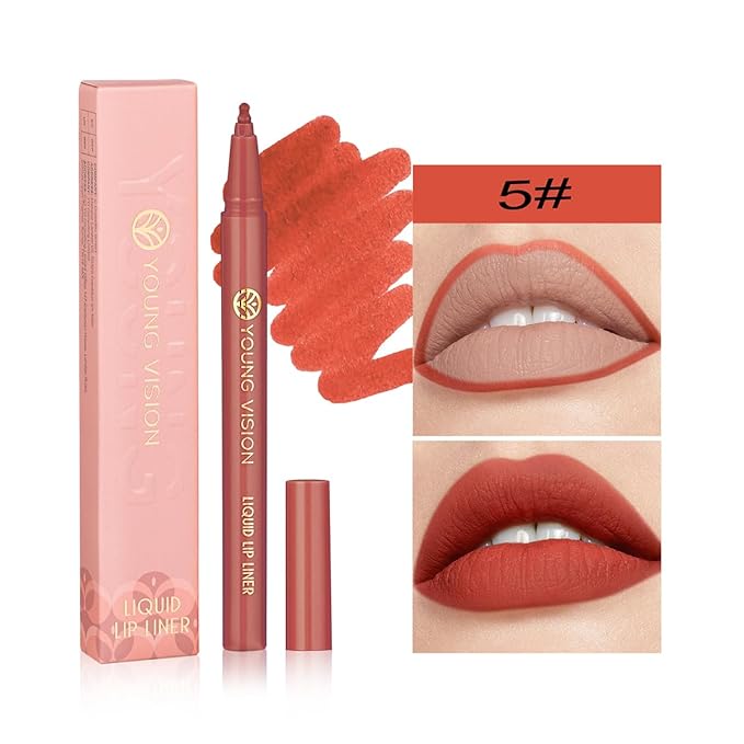 YOUNG VISION Gourd-Shaped Precision Liquid Lipstick & Lipliner YOUNG