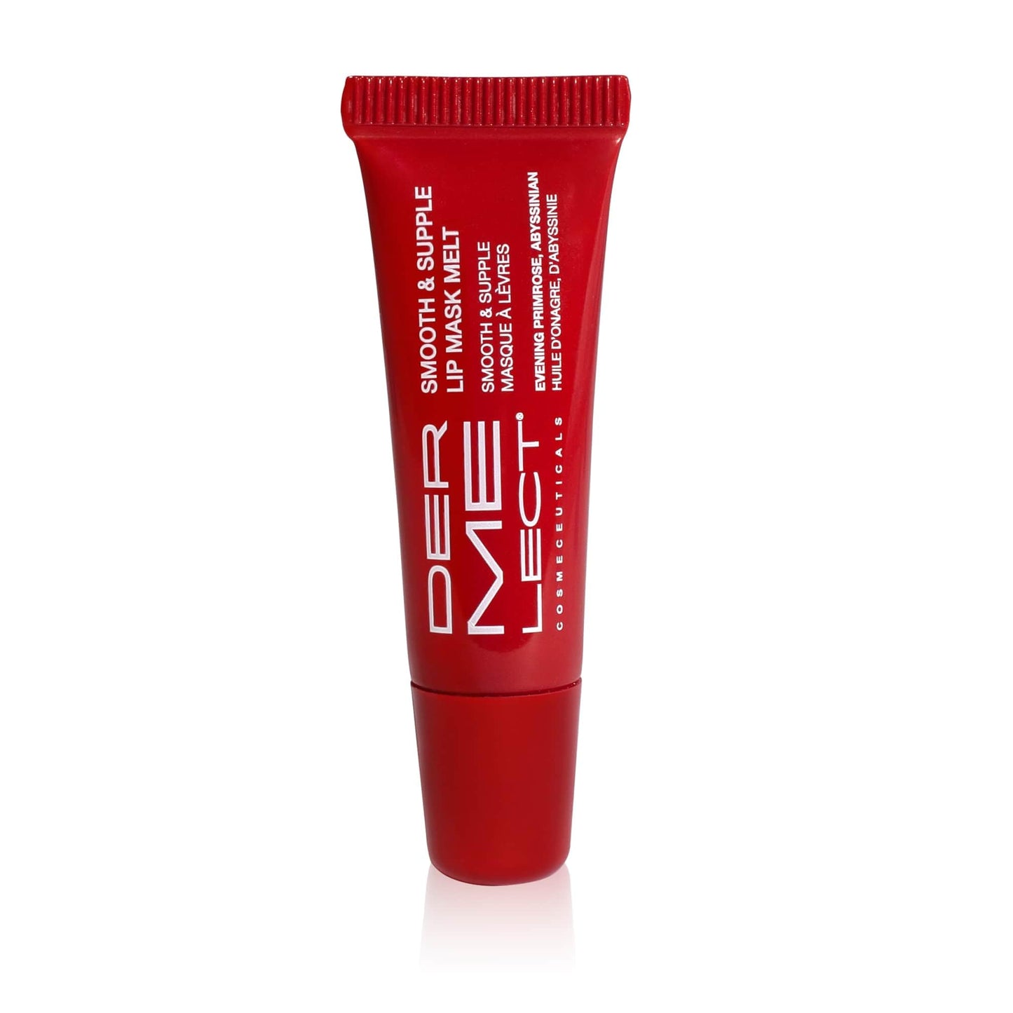 Dermelect Smooth & Supple Lip Mask Melt Anti Aging Lip Balm Travel Size, Hydrating & Replenishing for Dryness Chapped Lips Flakiness Cracked Skin 0.17 oz