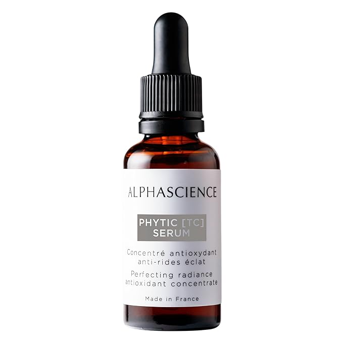 ALPHASCIENCE PHYTIC TC SERUM - Helps Reduce Signs of Aging, Wrinkles, Acne Scars & Fine Lines - for Oily & Acne Prone Skin - Free of Fragrances, Preservatives, and Alcohol - 30 ml / 1 fl. oz.