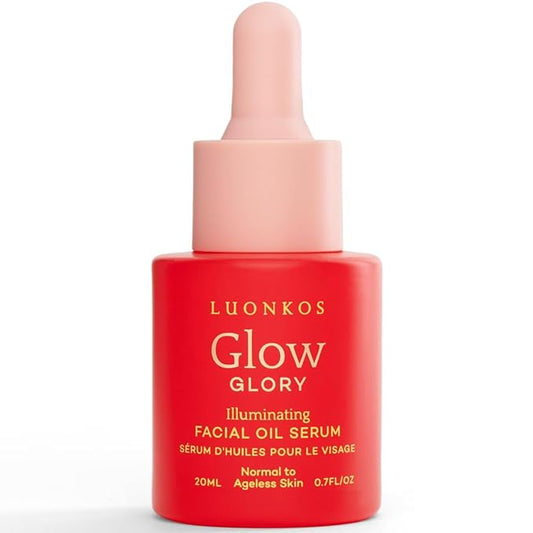 Glory Oil Face Serum 20ml – Brightening & Moisturizing Serum for Normal & Aging Skin, Nourishing Plant-Based Formula for Radiant, Hydrated Skin – Day & Night Use