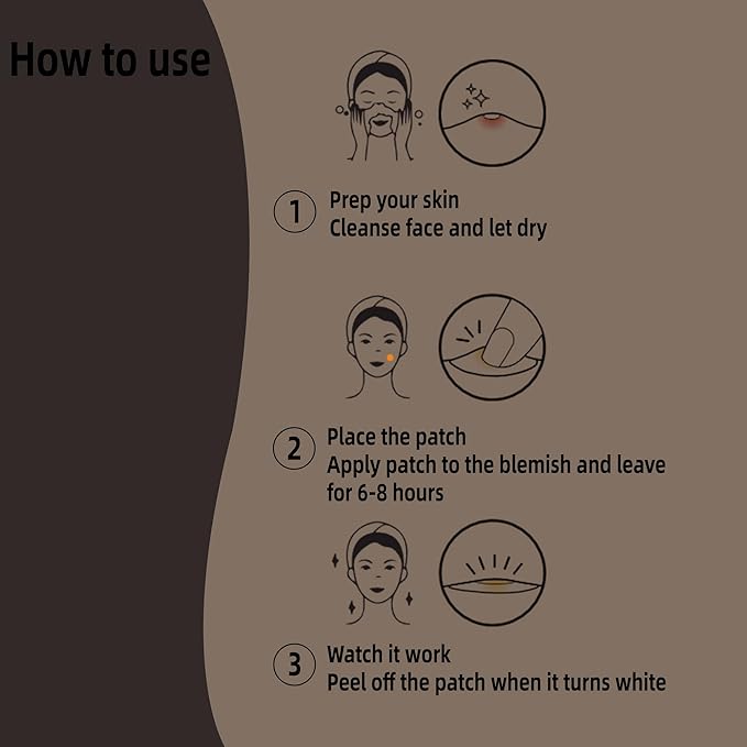 Pimple Patches, Halloween Acne Patch for Zits and Blemishes,Hydrocolloid Acne Pimple Patches for Covering Zits and Blemishes(90 patches)