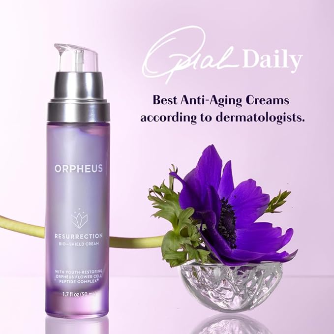 Orpheus Resurrection Bio-Shield Face Cream - Intensive Restoring Face Moisturizer | Skin Barrier and Shields from Moisture Loss| 1.7 Fl. Oz. (50ml). All skin types.