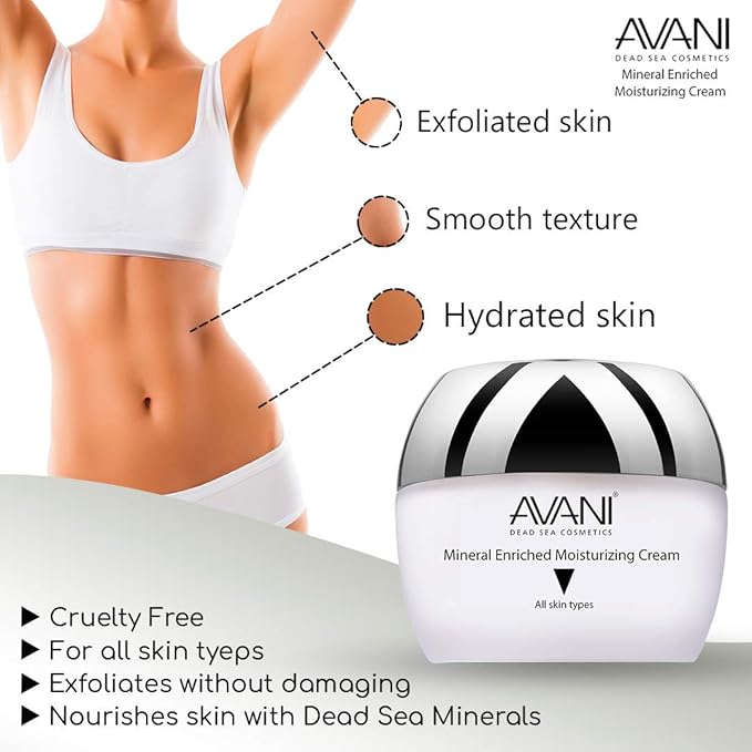 Avani Mineral Enriched Moisturizing Cream - For Normal to Dry Skin, 1.7 fl. oz.
