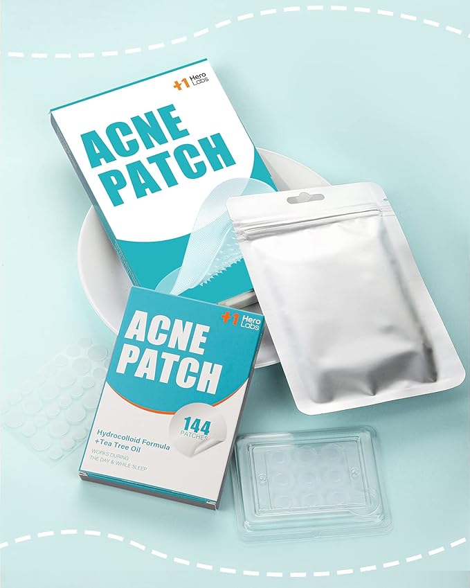 Microdart Acne Patch (18 Patches) - Hyaluronate Acid & Salicylic Acid Hydrocolloid Pimple Patch for Deep, Early and Hidden Blemishes (18 Count (Pack of 1))