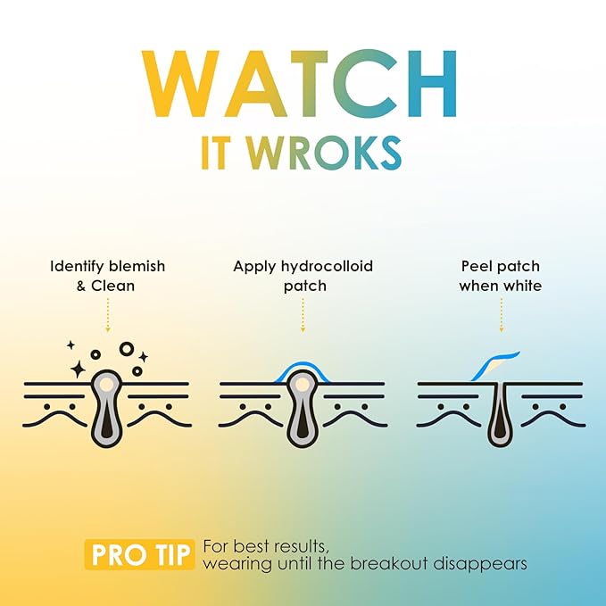 AUSLKA SHINING Star Pimple Patches -Hydrocolloid Patch for Covering Zits and Blemishes, Pimple Patches Cute, Spot Stickers for Face and Skin (180 Count)