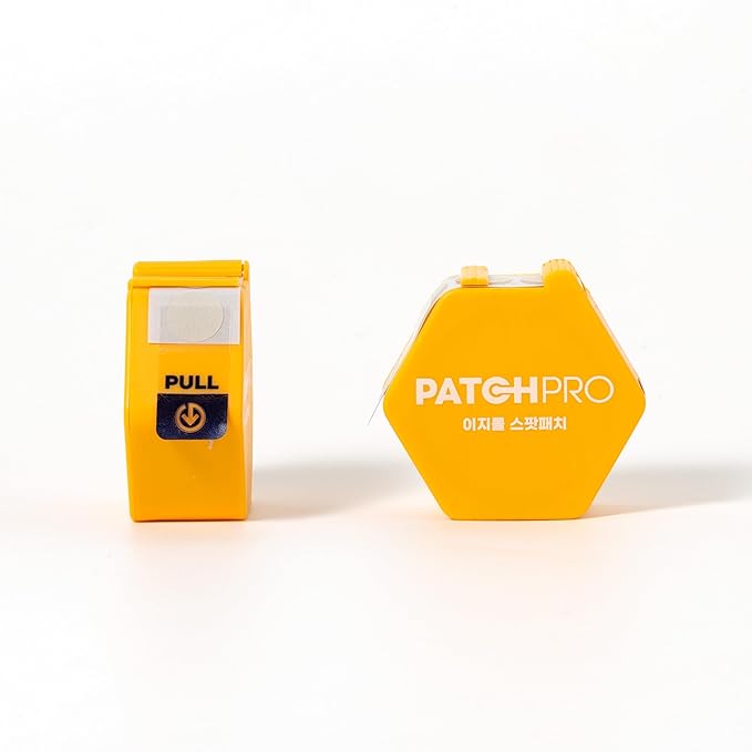 PATCH PRO Easy Roll Spot Patch - Korean Pimple Dispenser, Invisible Hydrocolloid Redness Patches, Shrinks Pimples, Invisible Covers skincare for Blemishes, Skincares Stickers (70 Count Pack of 1)