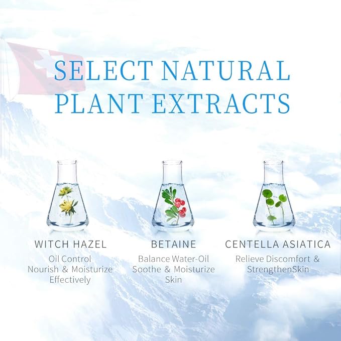 WIS Intensive Hydrating Smoothing Face Facial Sheet Mask 10 Packs, Deeply Moisturizing with Hyaluronic Acid-Witch Hazel for Oil Control & Shrink Pores-Firming & Anti Aging for Men&Women