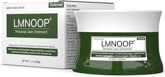 LMNOOP® Perianal Care Cream, Fast Healing Wounds for Anus Fissure, Abscess, Ulcer, Infection, Postpartum & Anal Fistula Surgery Wounds Recovery Ointment, Wound Treatment Cream for Itch Burning Relief