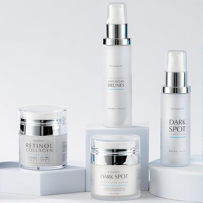 EnaSkin Dark Spot Remover Face & Body Serum: Age Spot Sun Spot Freckles Melasma Brown Spot - Advanced Formula with Niacinamide for Women and Men (1.0 Fl Oz)