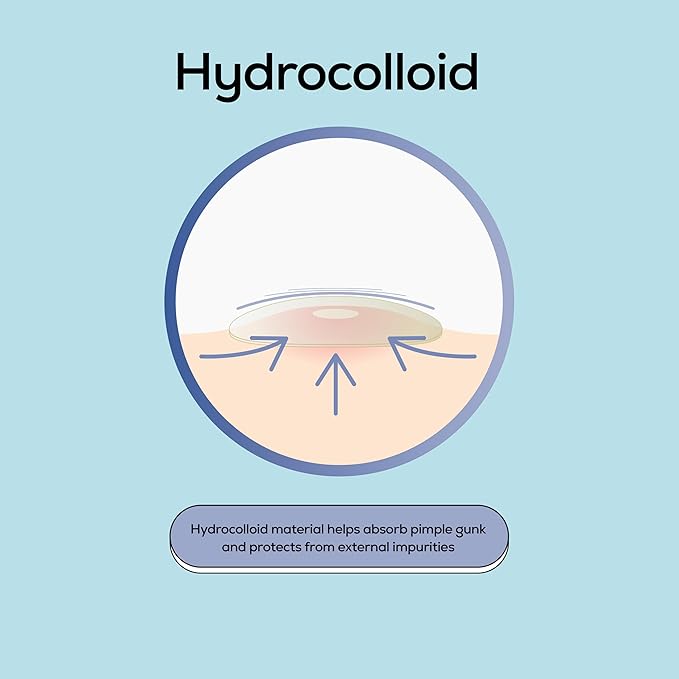 Hanhoo Men’s Blemish Patch, 36 Count, with Tea Tree, Aloe, and Bamboo, Acne Spot Treatment, Soothes Skin, Invisible Pimple Patches, Korean Skincare