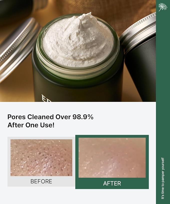 Soy Yogurt Cleanser, Facial Cleanser with Black Soybeans, Greek Yogurt Texture, Face Mask, Scrubber, Deep Pore Face Wash, Blackhead Remover, Korean SkinCare (3.38 fl.oz.)