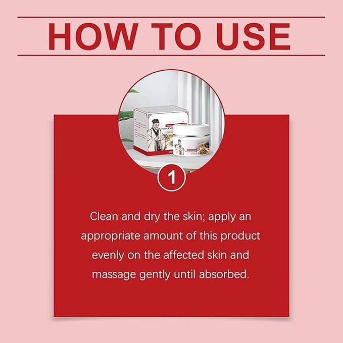 2PCS Body Care Cream with Menthol, Calendula and Dendrobium for Dry Skin Relief