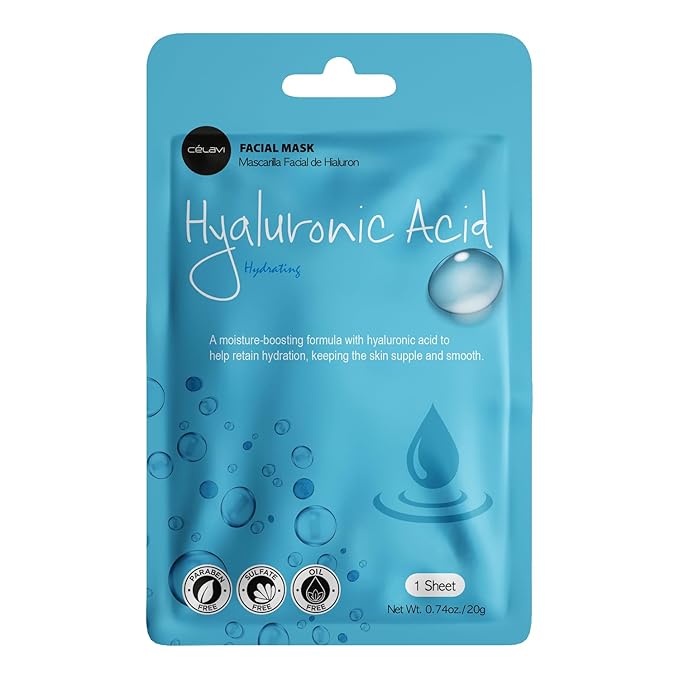 Celavi Essence Facial Face Mask 24 Sheets K-Beauty Skincare Korea Skin Care Moisturizing New D type