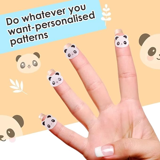 AUSLKA Panda Pimple Patches- 120 Patches, Hydrocolloid Spot Dots - Blemishes Patch - Facial Skin Care, For Zits, Blemishes, & Breakouts