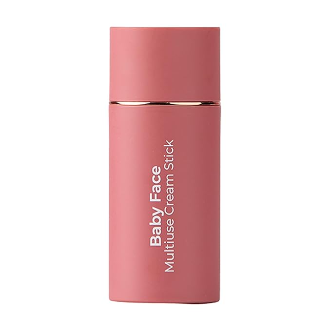 MCoBeauty Baby Face Multi-Use Cream Stick, Peony Rose Free Cosmetics