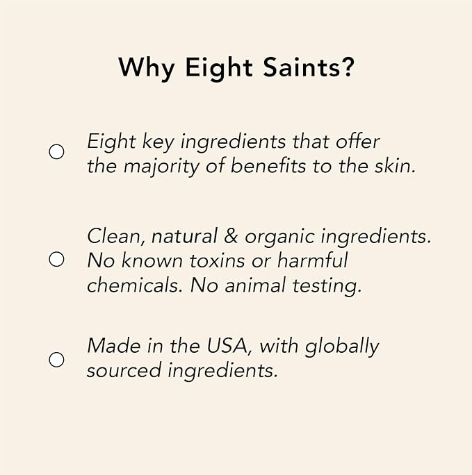 Eight Saints Quality Control Acne Treatment For Face Pimples and Zits with 2% BHA Salicylic Acid, Natural and Organic Acne Spot Treatment, Fast Acne Relief, 0.5 oz