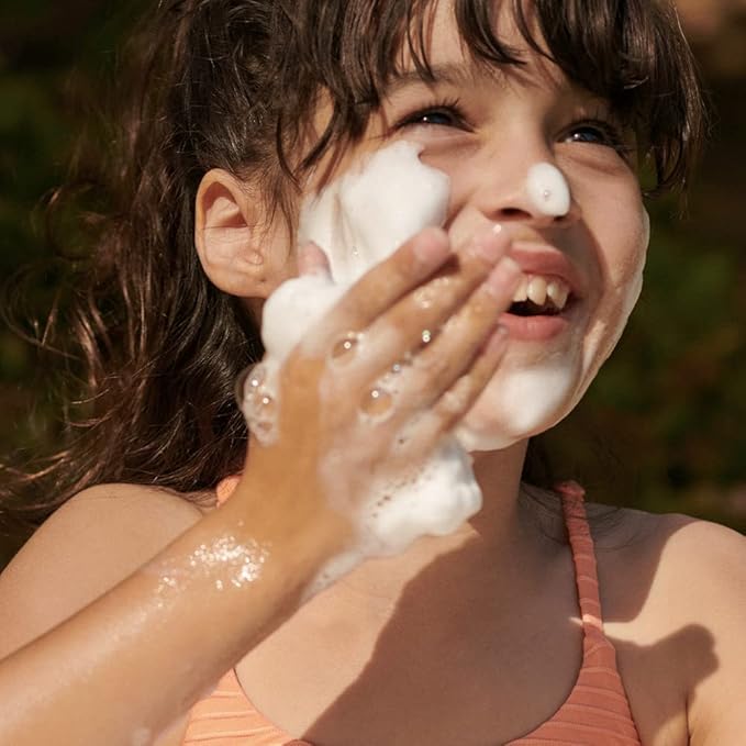 Evereden Kids Face Wash: Cool Peach, 3.4 fl oz. | Gentle Skin Care | Non-toxic and Clean Ingredients | Multi-Vitamin Skin Care for Kids