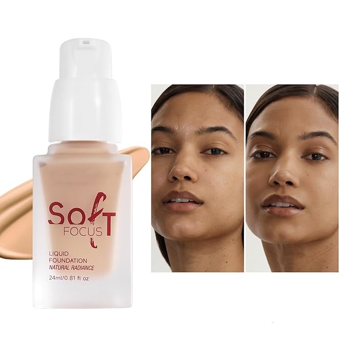 Full Coverage Foundation 10 Colors Natural Lightweight Smooth (Color 06)