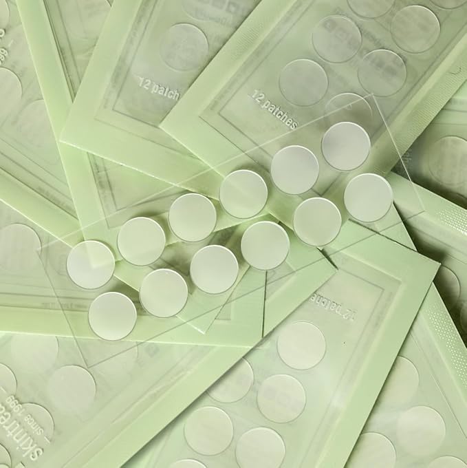Pixi Clarity Blemish Stickers | Pimple Patches with Salicylic Acid, Green Tea & Cica for Clear & Balanced Skin | Translucent & Gentle | On-the-Go Spot Treatment | 24 patches