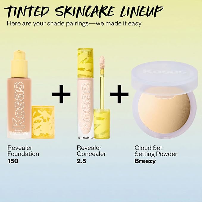 Kosas Revealer Skin-Improving Foundation with SPF 25 Protection