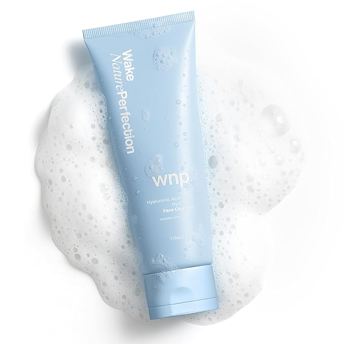 WNP Double Cleanser Duo for Facial Cleansing: Amino Acid Deep Clean Gel & Hyaluronic Acid Hydrating Face Wash for Gentle, Non-Stripping, Moisture-Locking Daily Cleanse