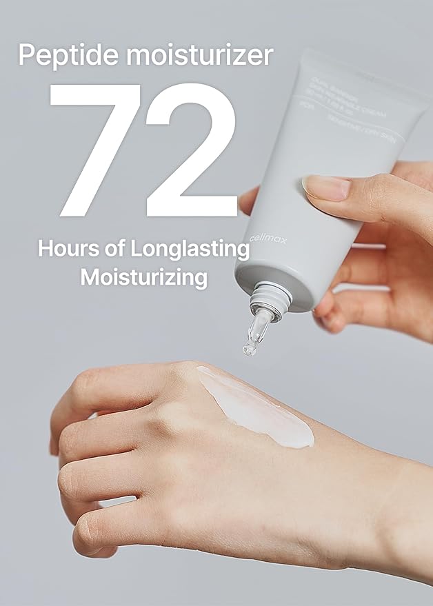 celimax Dual Barrier Skin Wearable Cream | Long Lasting Cream Face Moisturizer with Ceramides, Hyaluronic Acid, Moisturizing, Hydrating, Soothing, Repairing, Day & Night Cream, 50ml