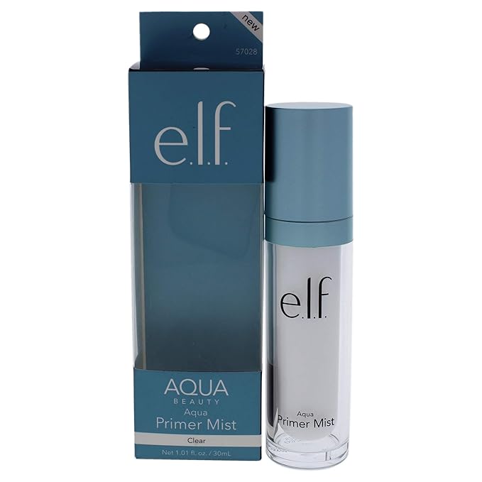 e.l.f. Aqua Beauty Primer Mist Clear, 3.5 Ounce