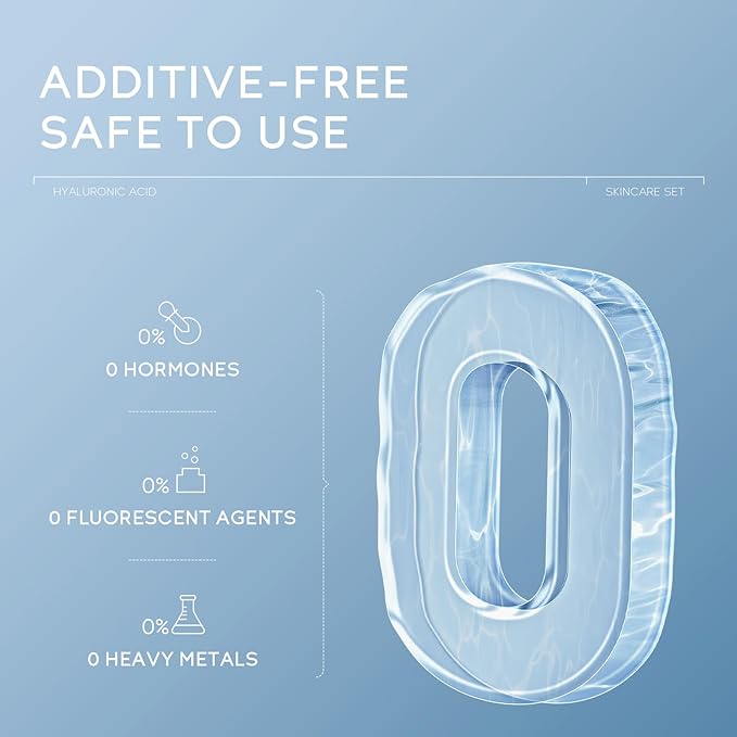 Hydrating Skin Care Set, Hyaluronic Acid