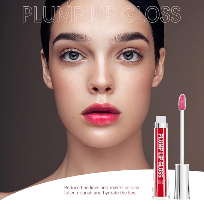 ibcccndc Lip Plumper gloss,Natural Lip Plumper,High Girls