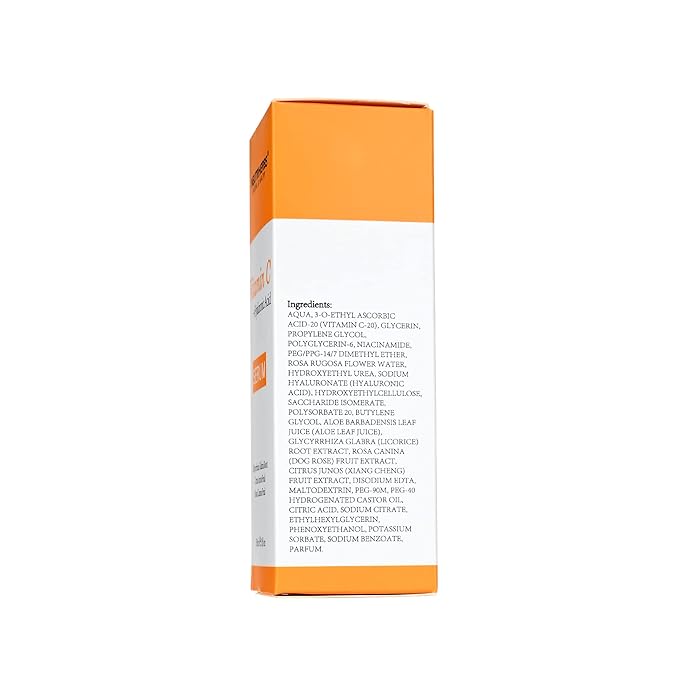 NEUTRIHERBS Vitamin C Serum for Face with Hyaluronic Acid, Firm, Anti Aging, Brighten, Even Skin, Daily Skincare Natural Nourish Facial Serum,1 fl oz