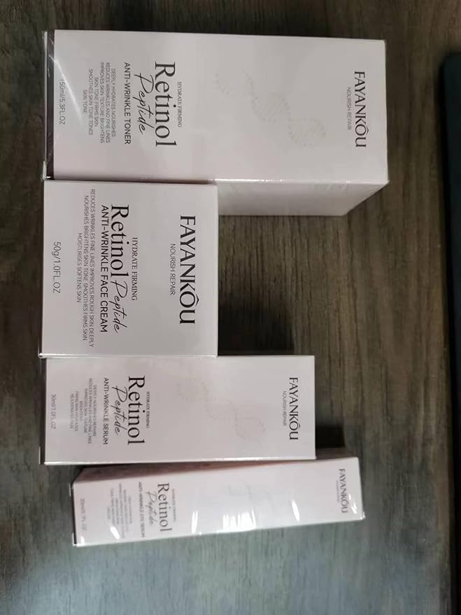 Retinol Skin Care Set, 4Pcs Anti Aging